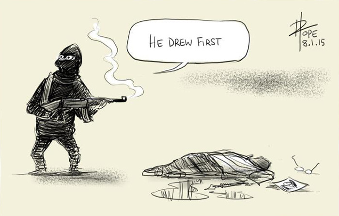 charlie-hebdo-shooting-tribute-illustrators-cartoonists-13 charlie-hebdo-shooting-tribute-illustrators-cartoonists-13