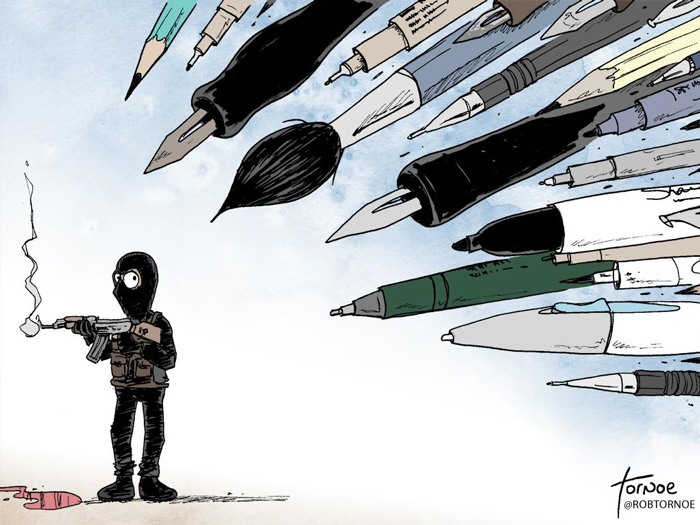 charlie-hebdo-shooting-tribute-illustrators-cartoonists-8 charlie-hebdo-shooting-tribute-illustrators-cartoonists-8