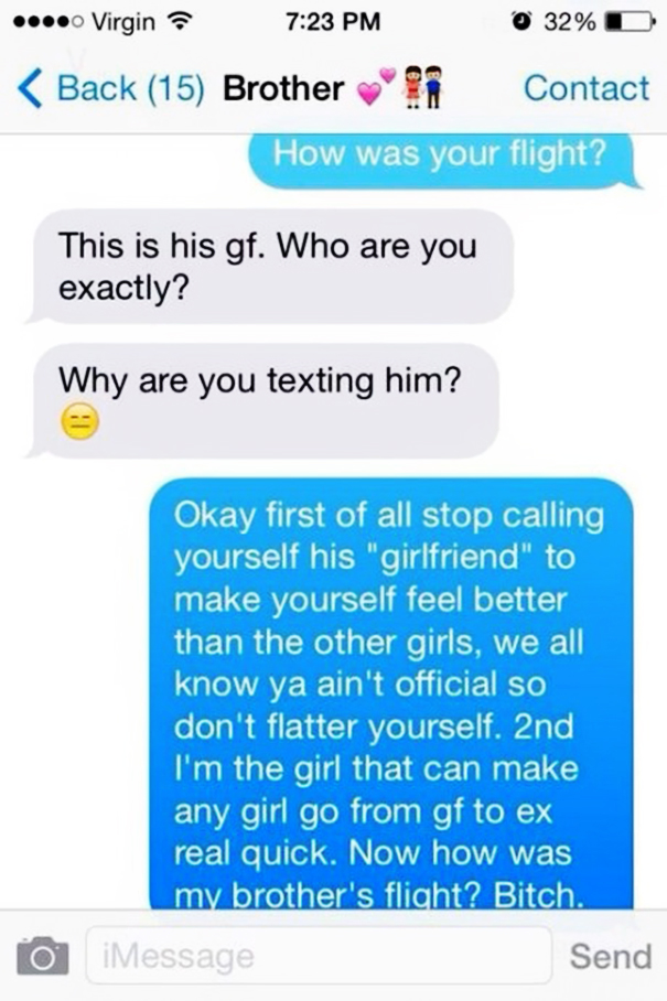 Never Mess With The Sister