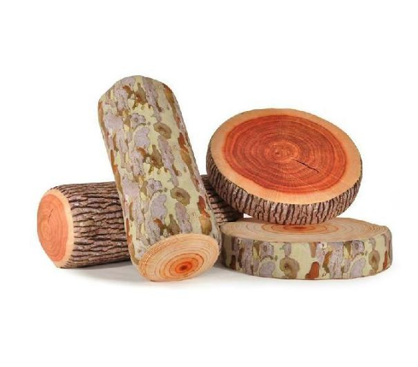 Tree Trunk Pillows