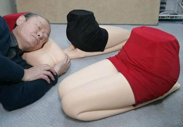 Woman's Lap Pillow