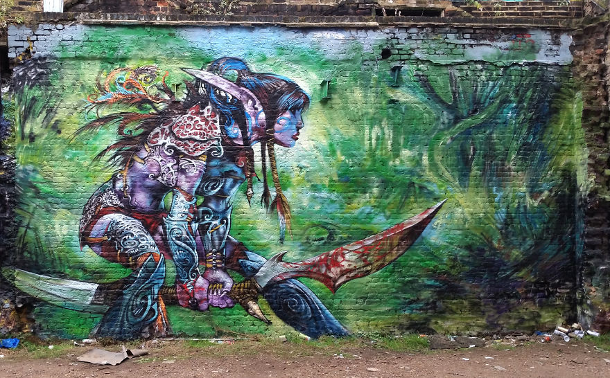 Dark Elf | Shoreditch 2014 - Jim Vision & Jim Murray