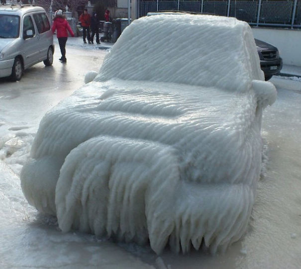 Frozen Car