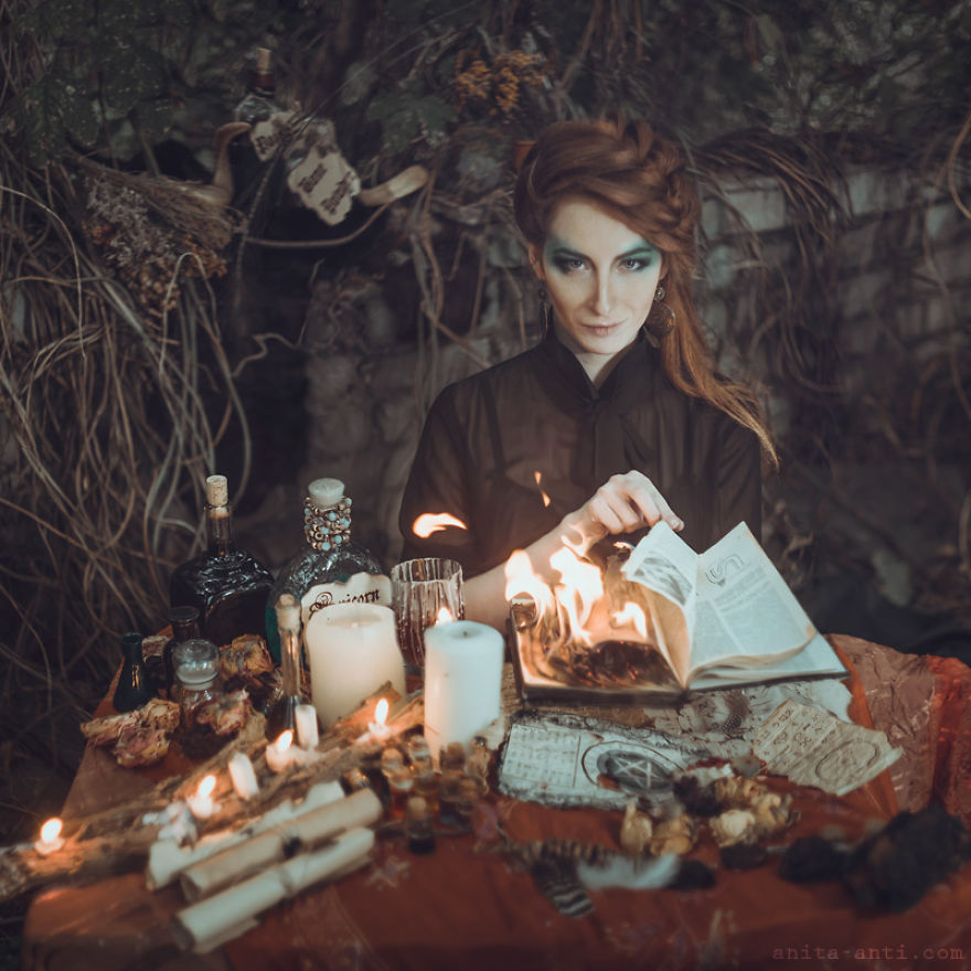 Ukrainian Photographer Brings Fairytales To Life In Magical Portraits Of Women With Animals
