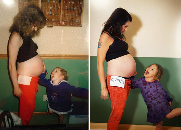 Moms And Daughters Waiting For Their Brothers