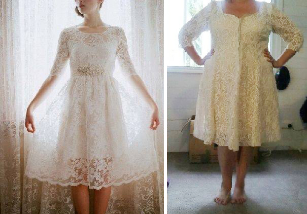 Wedding Dresses: Ads Versus Reality