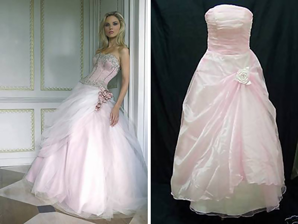 Wedding Dresses: Ads Versus Reality