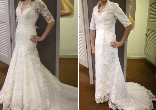 Wedding Dresses: Ads Versus Reality