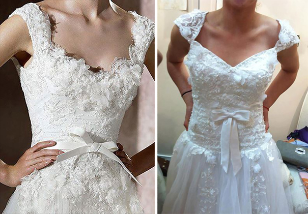 Wedding Dresses: Ads Versus Reality