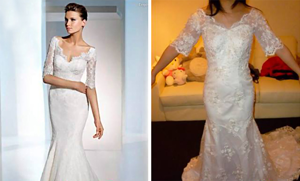 Wedding Dresses: Ads Versus Reality