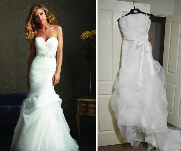 Wedding Dresses: Ads Versus Reality