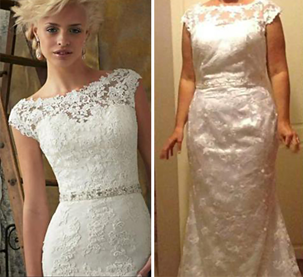 Wedding Dresses: Ads Versus Reality