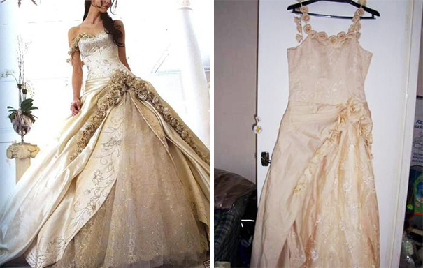 Wedding Dresses: Ads Versus Reality