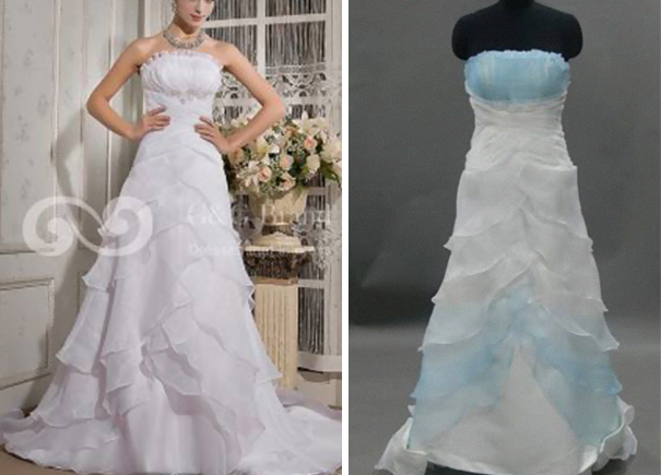 Wedding Dresses: Ads Versus Reality