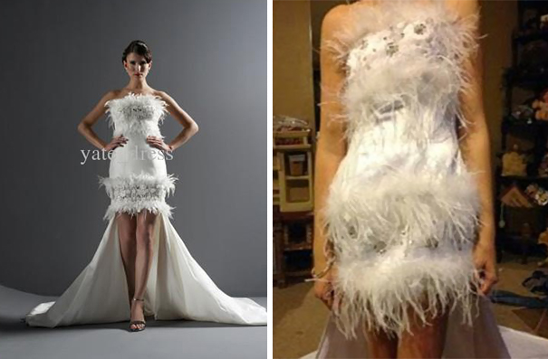 Wedding Dresses: Ads Versus Reality