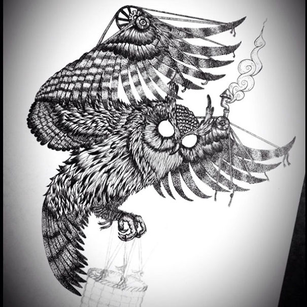 Dotswork By Hosfman Rodriguez Dotswork By Hosfman Rodriguez