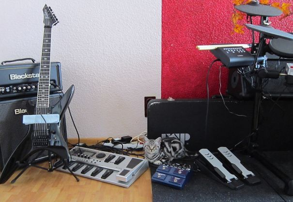 Bitch, Please! I Got My Own Music Studio...