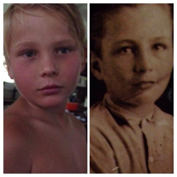 Great Grandfather And Great Grandson