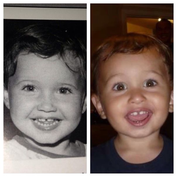 Mom:kerry/son:liam -the Little Apple Doesn't Fall Far From The Tree ;)