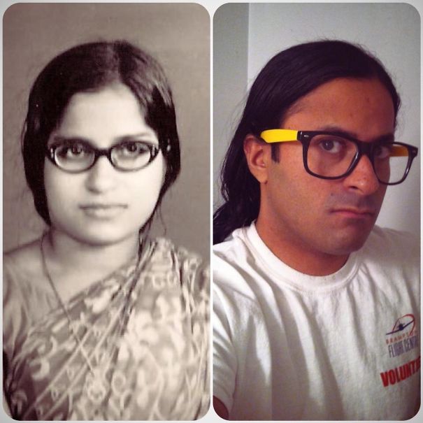 Mother And Son. We Were Both Doing Our Masters.