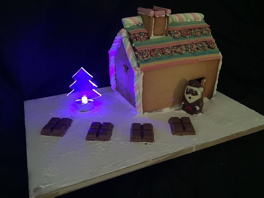Gingerbread Houses (x7) And Gingerbread Sleighs (x2) For 2014!