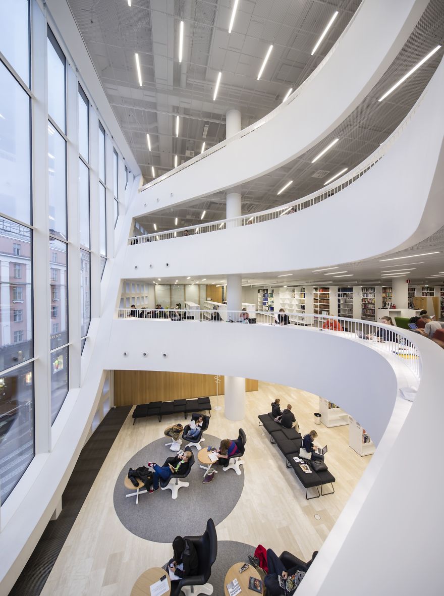 University Of Helsinki Library, Helsinki, Finland