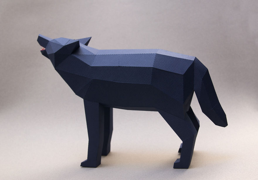 We Are A Couple Of Artists Who Create Lowpoly Animals From Paper We Are A Couple Of Artists Who Create Lowpoly Animals From Paper