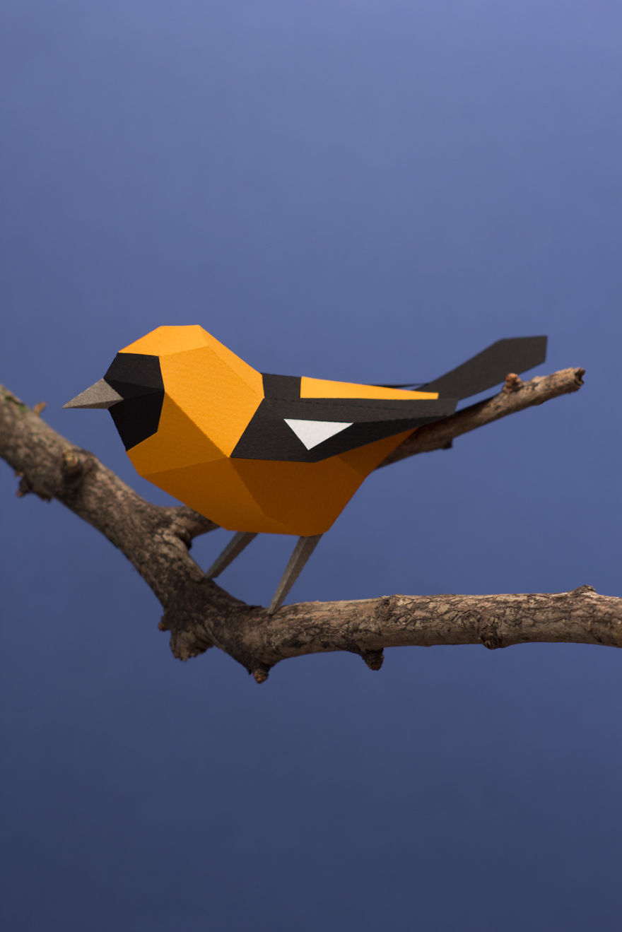 We Are A Couple Of Artists Who Create Lowpoly Animals From Paper