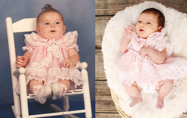 Mother And Daughter - Same Dress