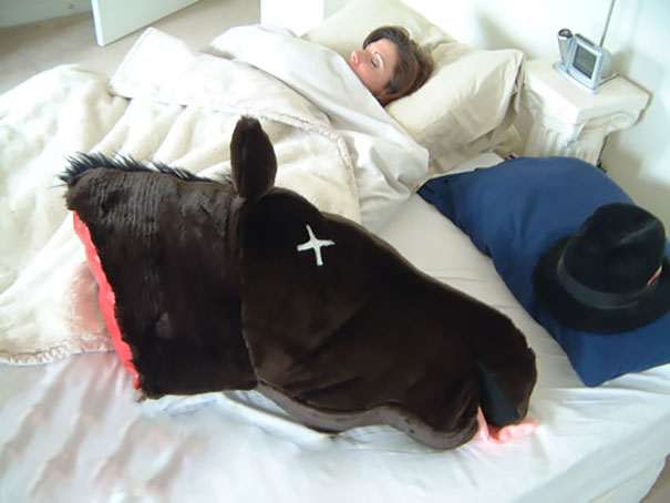 Horse Head Pillow
