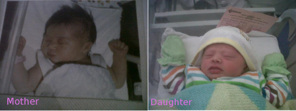 Mother And Daughter - Newborn.