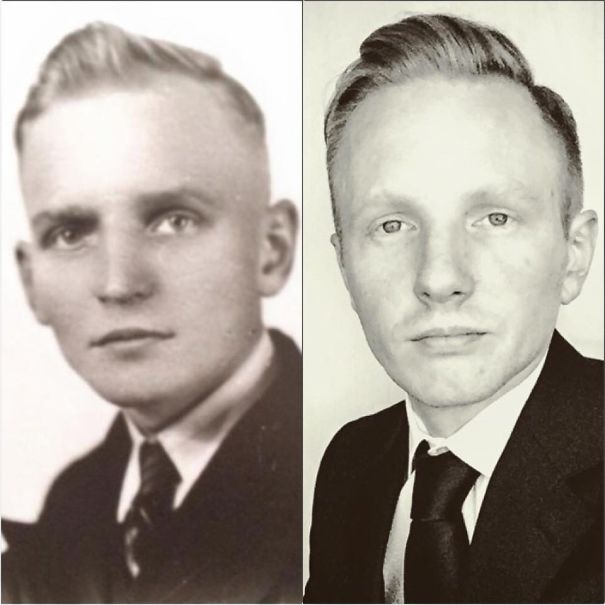 Grandpa And Me, 1943 And 2015