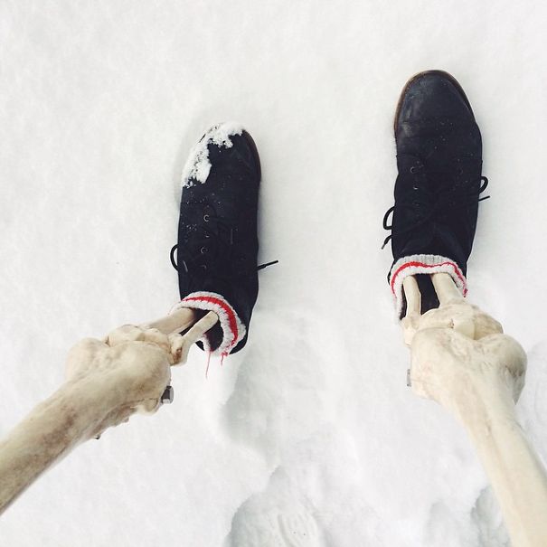 This Skeleton Is Basically Any Girl On Instagram This Skeleton Is Basically Any Girl On Instagram