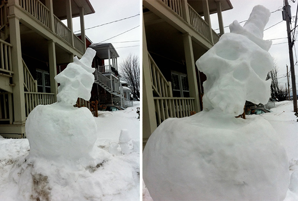 Snow Skull