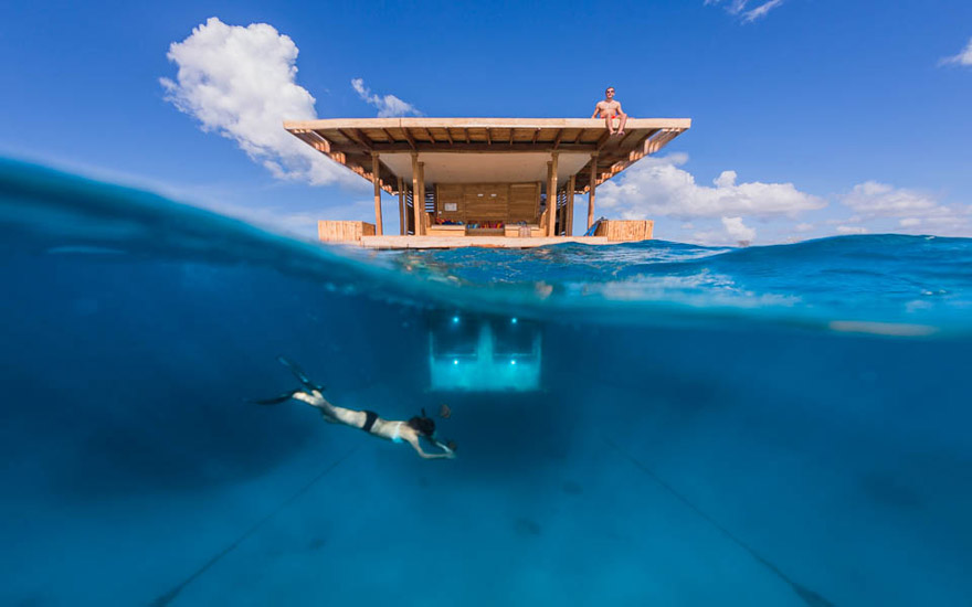 Floating Hotel In Zanzibar