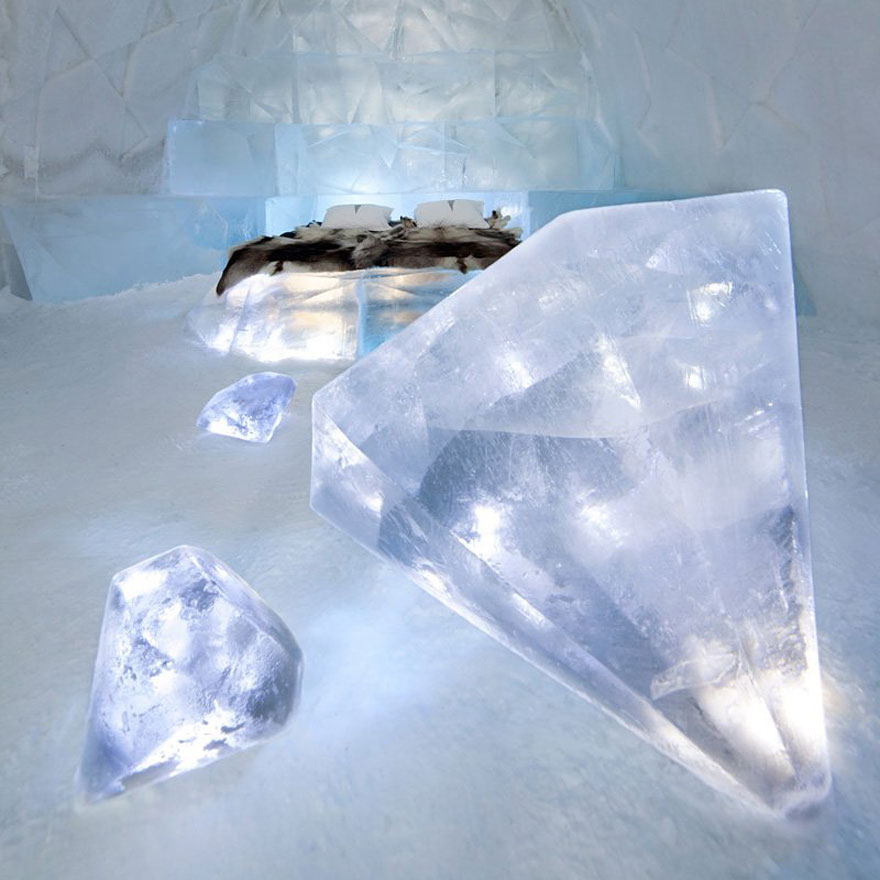 Ice Hotel In Jukkasjarvi, Sweden