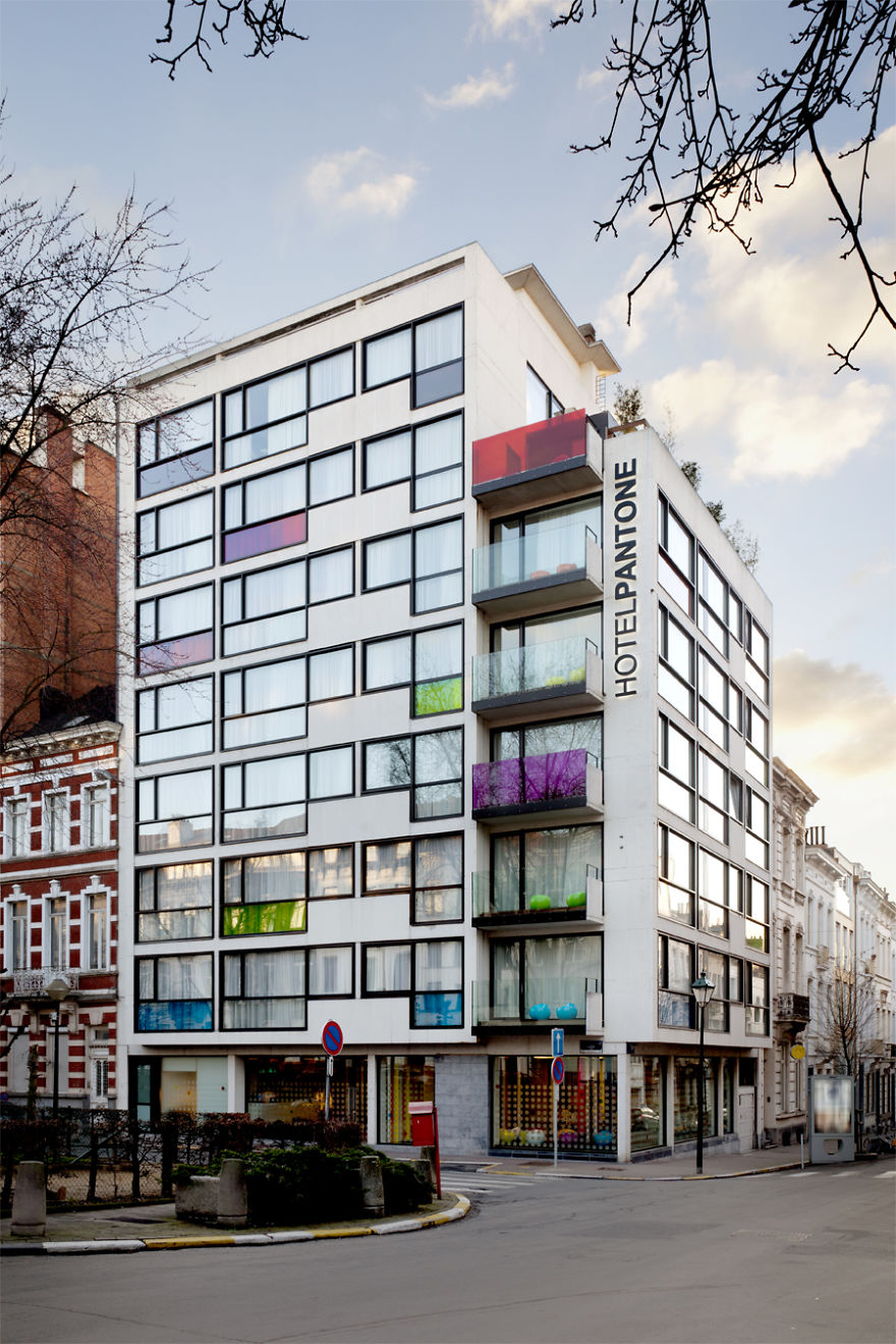 Pantone Hotel In Brussels