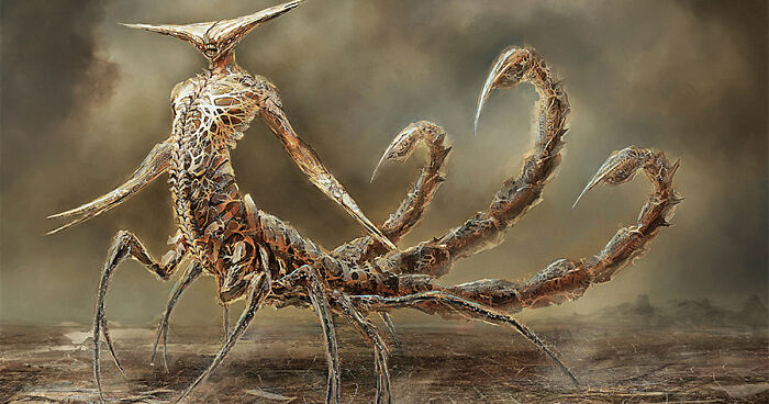 12 Zodiac Signs Reborn As Terrifying Monsters By Damon Hellandbrand