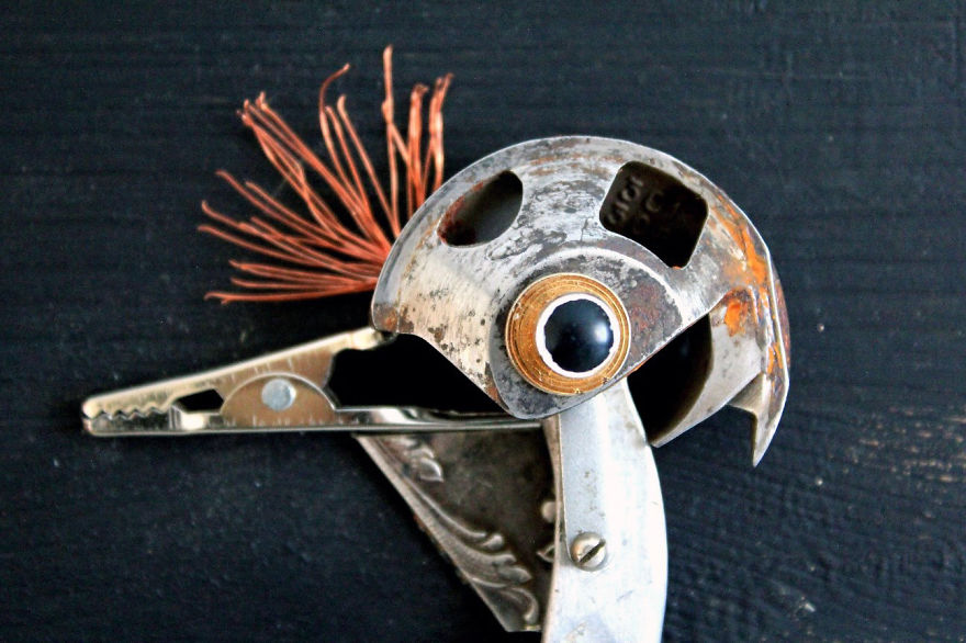 Lithuanian Artist Creates Steampunk Assemblages From Various Metal Parts Lithuanian Artist Creates Steampunk Assemblages From Various Metal Parts