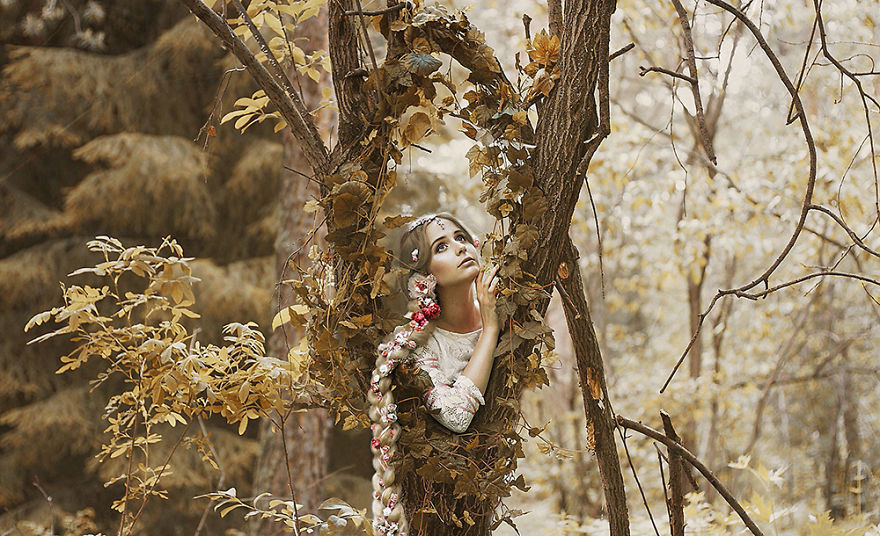 Siberian Photographer Takes Magical Pictures Inspired By Old Legends And Fairytales