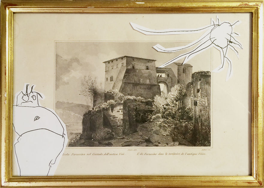 My Children Refreshed Old Paintings And Photos With Their Funny Illustrations