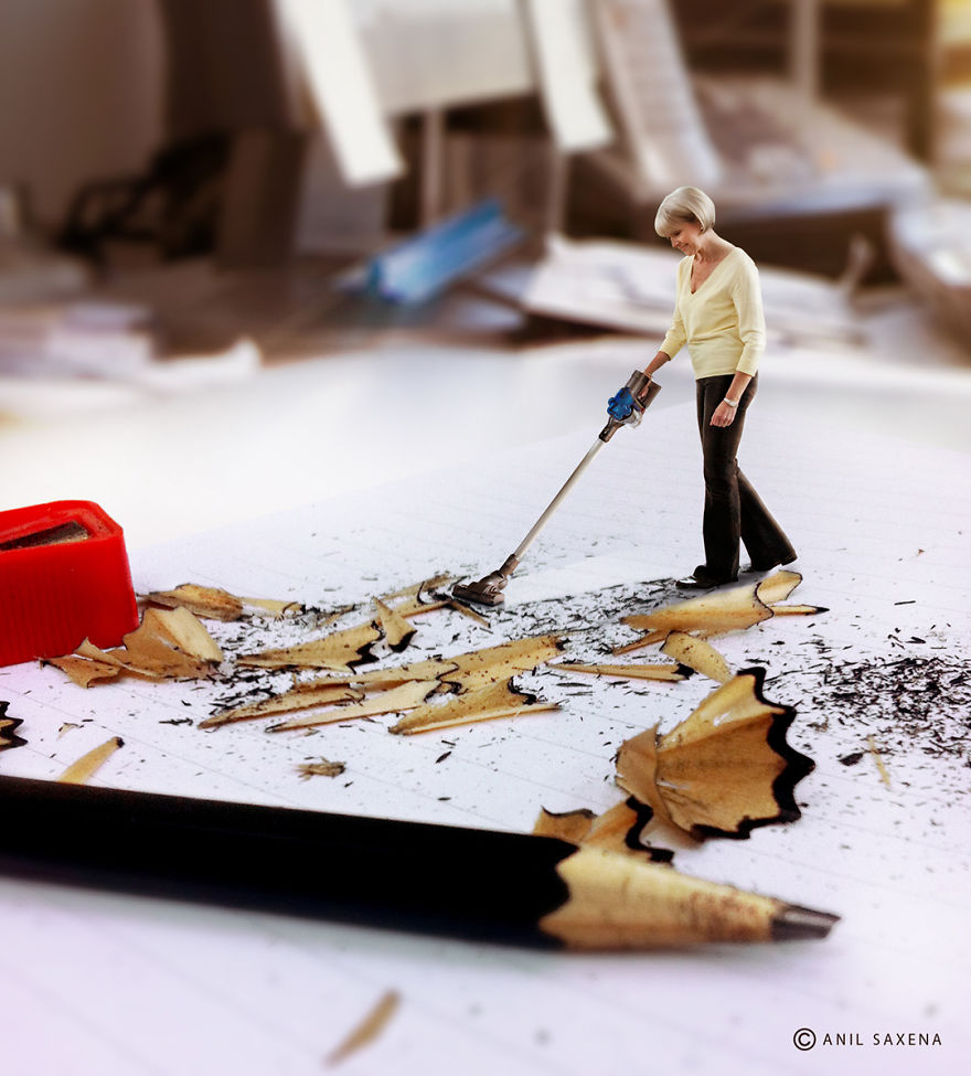 Playful Photo Manipulations By Indian Artist Anil Saxema