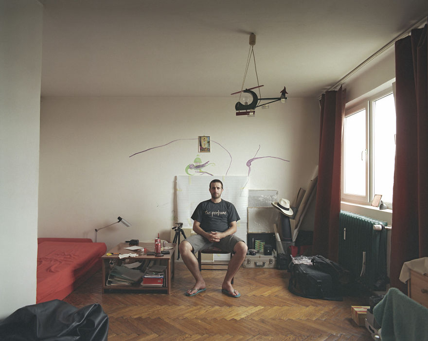 10 Identical Apartments, 10 Different Lives, Documented By Romanian Artist
