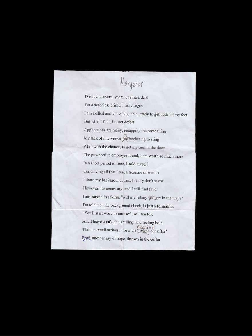 10 Portraits And Poems From Ex-Inmates (I Teach Poetry To Them) 10 Portraits And Poems From Ex-Inmates (I Teach Poetry To Them)