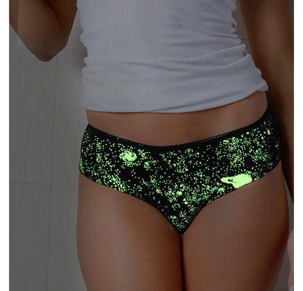 Glow In The Dark Galaxy Underwear