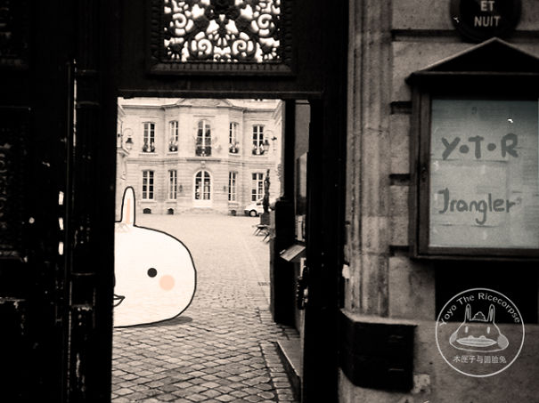 I Draw On Photos Of Paris To Show The Hidden Worlds Most Of Us Don't See