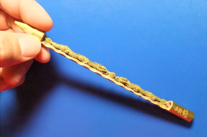 Pencil Lead Sculpture