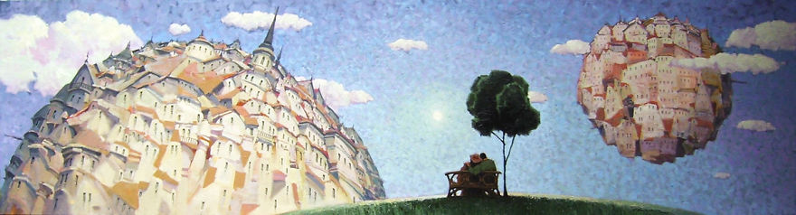 Amazing Floating Worlds By Vytautas Laisonas