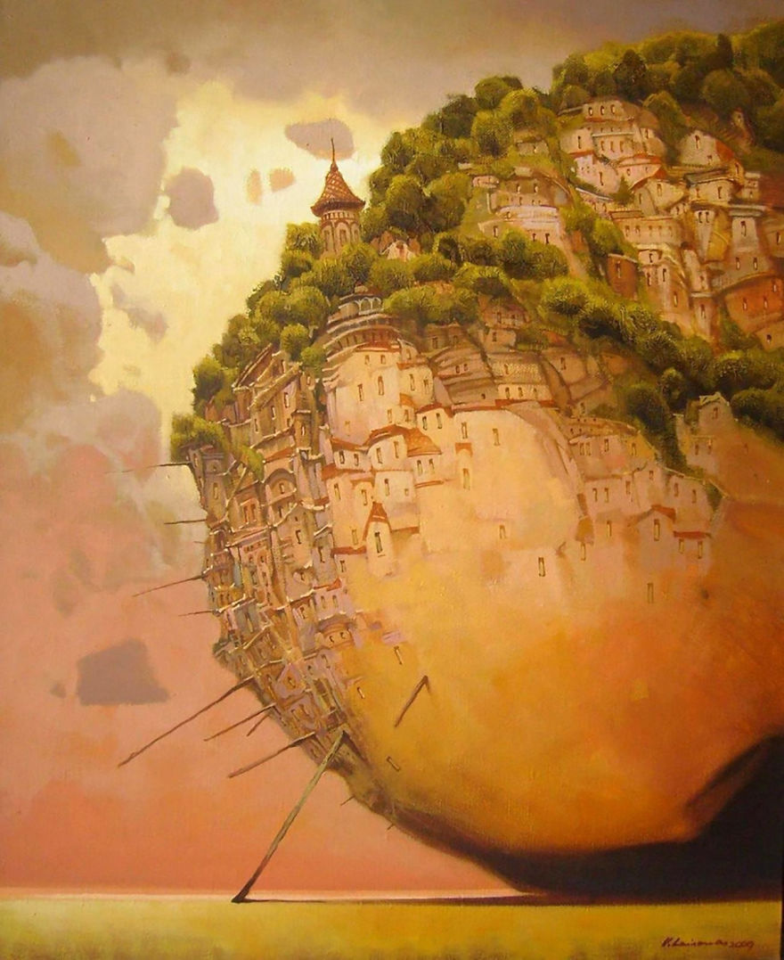 Amazing Floating Worlds By Vytautas Laisonas