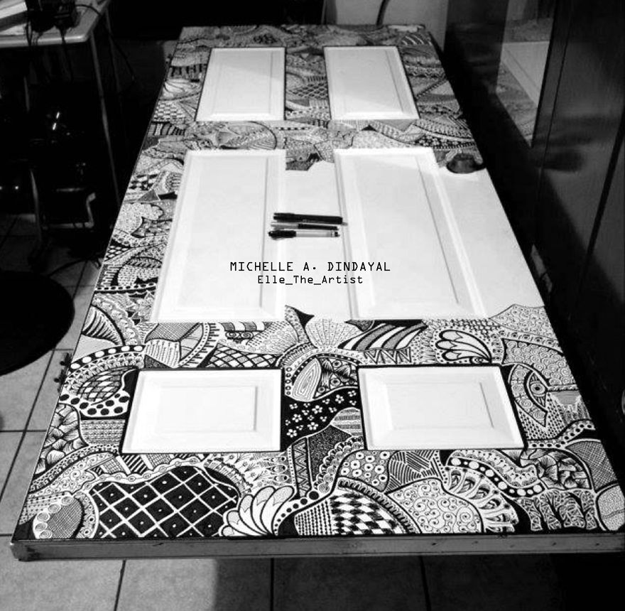 My DIY Doodle Door Project